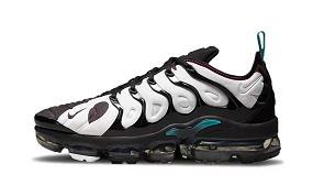 New Nike Air VaporMax Plus White Black Blue Shoes